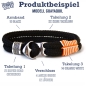 Preview: Guayaquil - Design by You - Handgetakeltes Armband zum Selbstgestalten