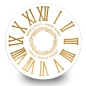 Preview: Clock Face Big `Tempus Fugit`