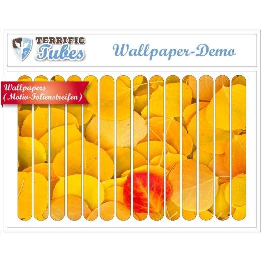 Wallpaper Leafs-Yellow