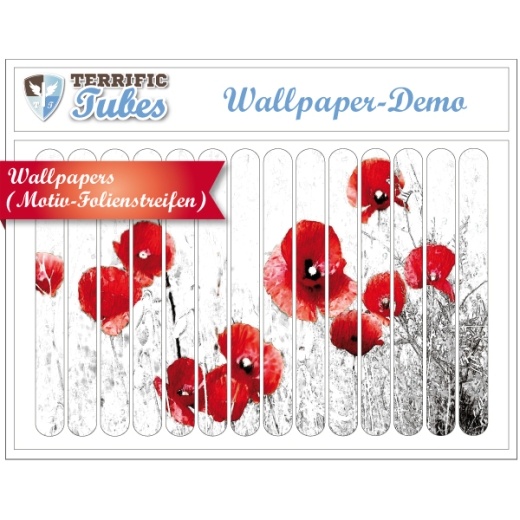 terrific-tubes wallpaper poppies white