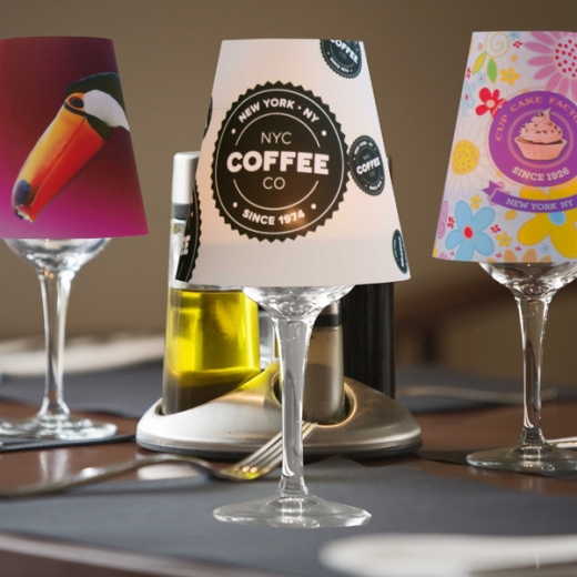 Storm Lamp - Printed with your Graphics