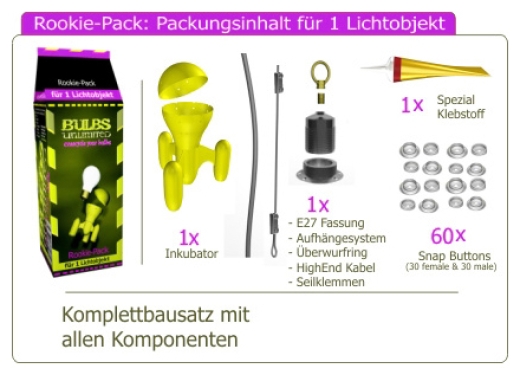 Bulbs Unlimited Komponenten Rookie Pack