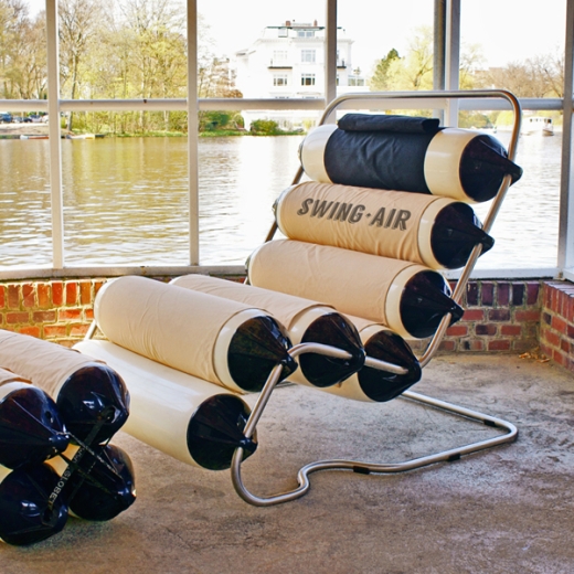 Swing-Air Cantilever Chair for In- and Outdoors