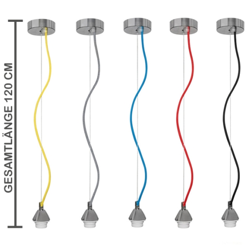 Terrific-Tubes Pendant Lamp Ceiling 16/20: